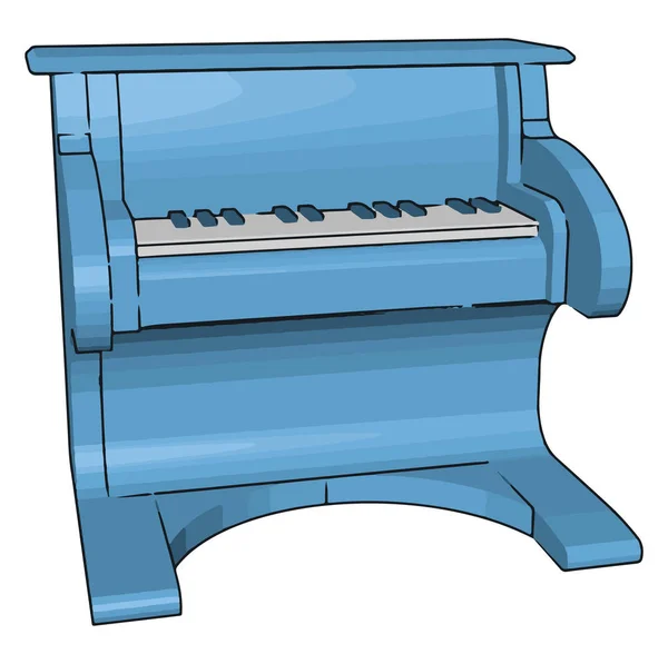 Іграшкові фортепіано зображення Векторна або кольорова ілюстрація — стоковий вектор