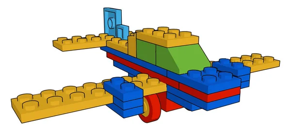 Vektorová nebo barevná ilustrace objektu hračky — Stockový vektor