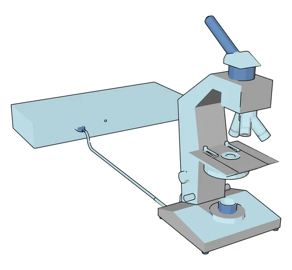 Ett labb instrument vetenskap vektor eller färg illustration — Stock vektor