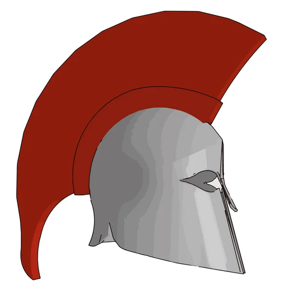 Вектор шлема или цветная иллюстрация — стоковый вектор