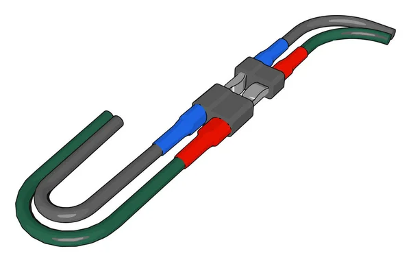 Matériel de réseautage vecteur objet ou illustration couleur — Image vectorielle