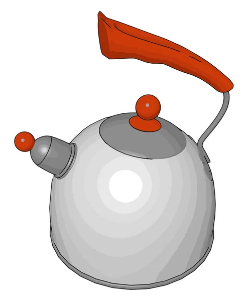 Векторна або кольорова ілюстрація об'єкта чайника — стоковий вектор