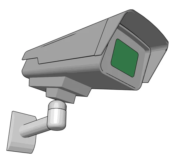 CCTV Kameralar vektör veya renk illüstrasyon önemi — Stok Vektör