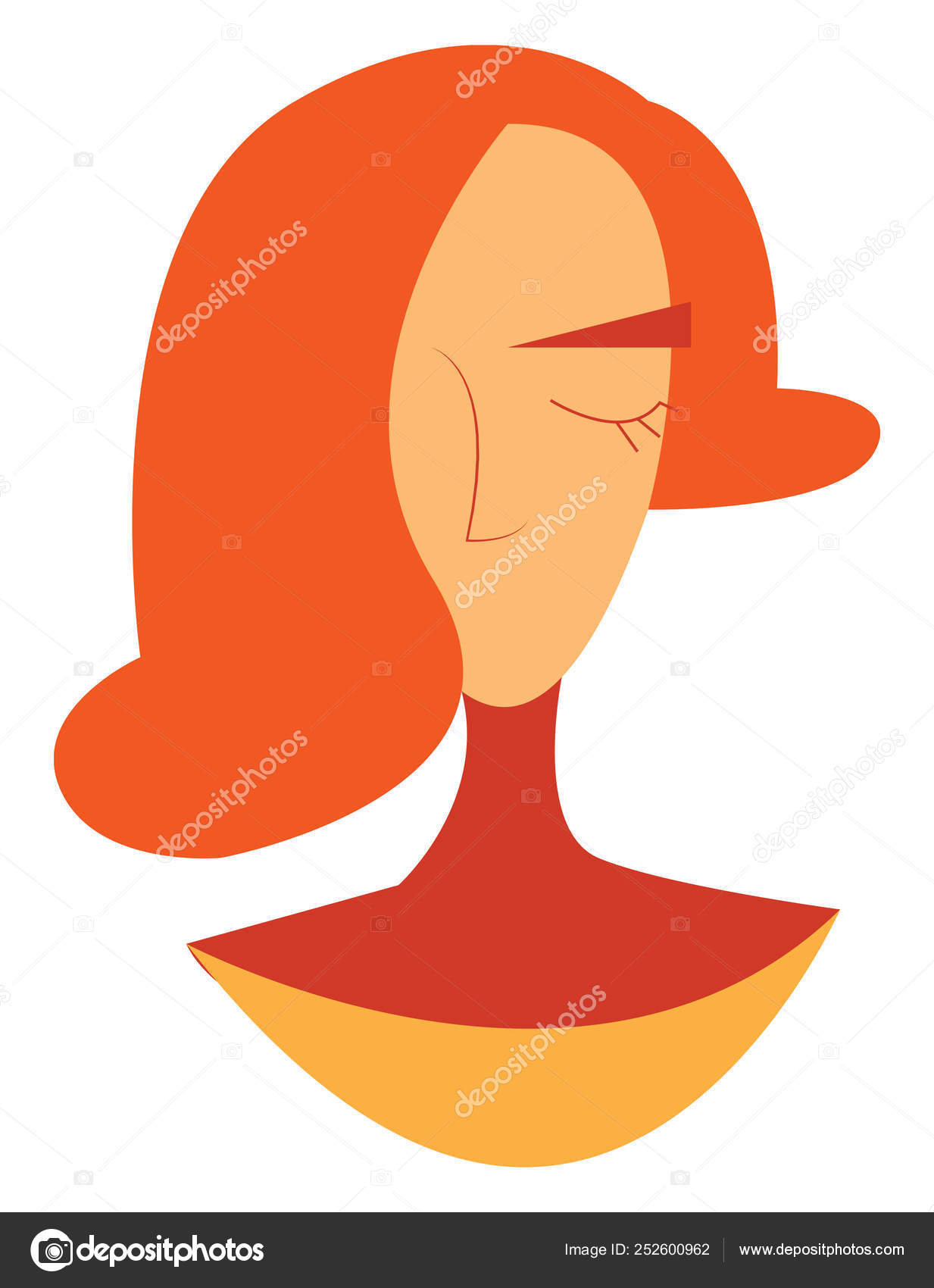 赤い髪のベクトルまたはカラーイラストの女の子 ストックベクター C Morphart 赤い髪のベクトルまたはカラーイラストの女の子 ストックベクター C Morphart