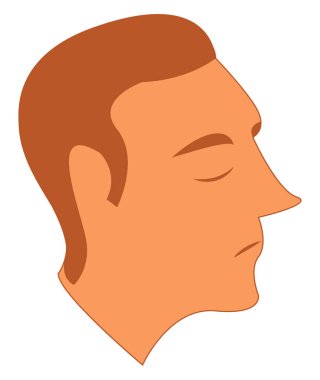 Bir pişman adam vektör veya renk illüstrasyon