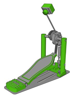Orkestral veya konser müzik enstrüman vektör veya renk ıllustrat