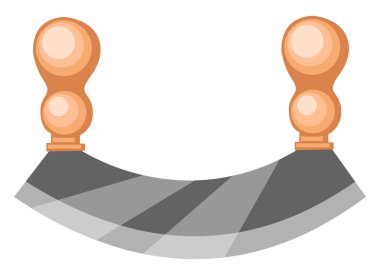 Bıçak vektör renk illüstrasyon.