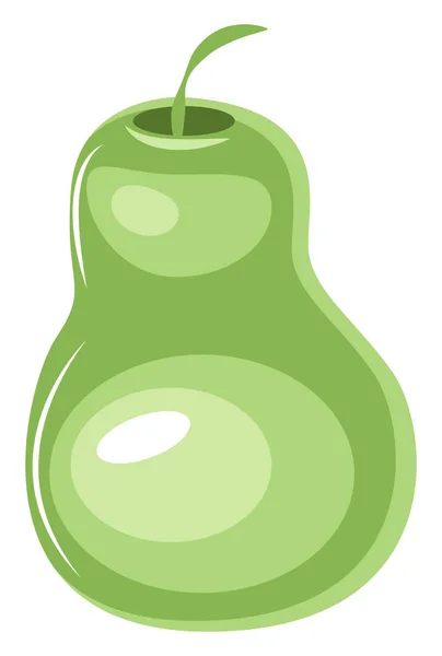 Pear vector color illustration. — Stock Vector