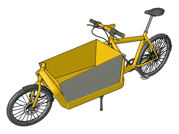 異なるタイプの自転車のベクトルまたはカラーイラスト — ストックベクタ