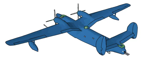 Aviones vector de avión o ilustración en color — Archivo Imágenes Vectoriales