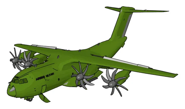 Repülő repülőgépek repülési alapelv vektor vagy színes illustr — Stock Vector