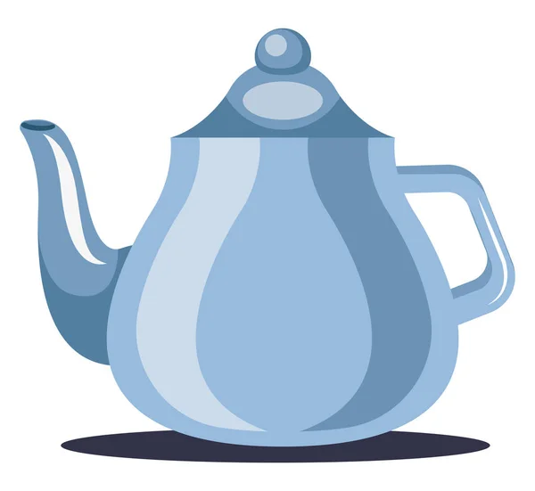 Tea Pot illustrazione a colori vettoriale . — Vettoriale Stock