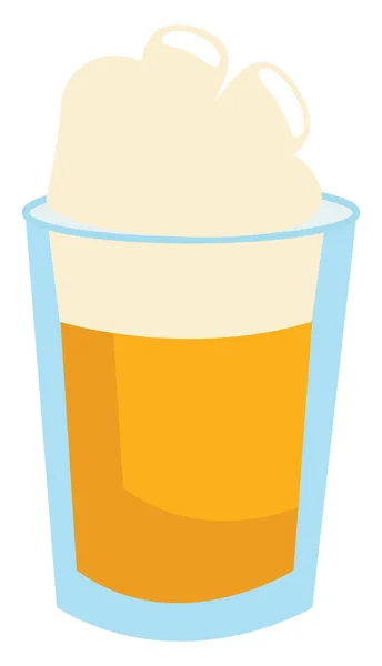 Ice Cold Beer, Vector kleur illustratie. — Stockvector