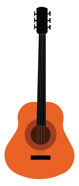 ベースギターベクトルまたはカラーイラストの楽器 — ストックベクタ