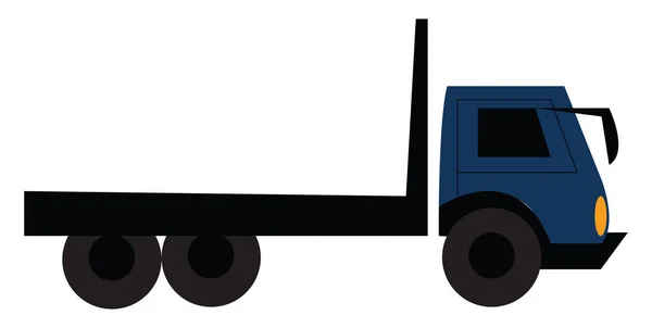 Kamaz Vecteur Camion Commercial Illustration Couleur — Image vectorielle