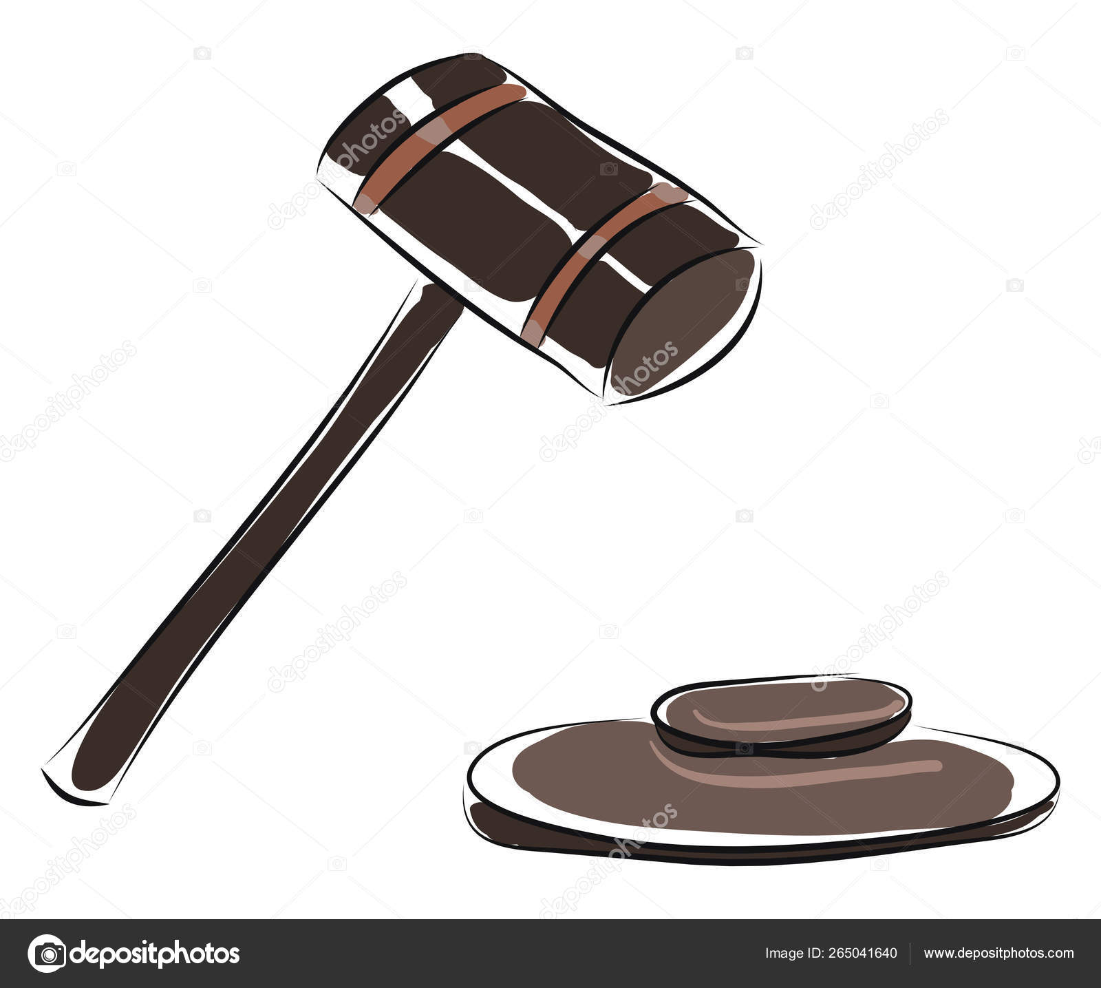 Justice Hammer Clip Art