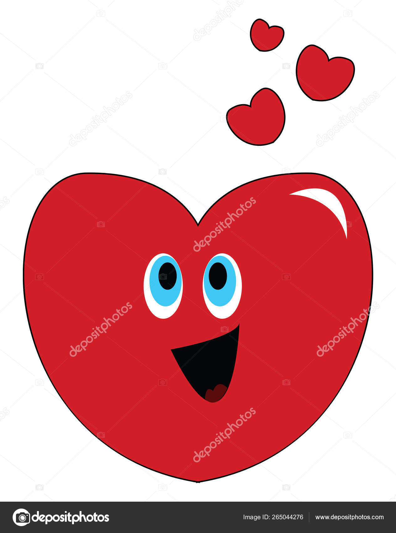 Red Heart Beautiful Smile Small Hearts Vector Color Drawing Illustration Vector Image By C Morphart Vector Stock Red Heart Beautiful Smile Small Hearts Vector Color Drawing Illustration Vector Image By C Morphart Vector Stock