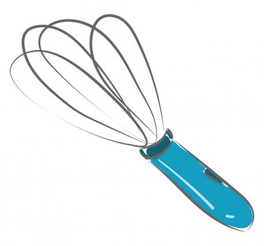 Mavi çırpma vektörü veya renk çizimi