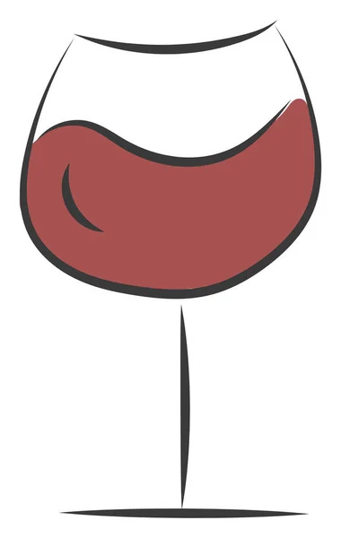 Клипарт вектора иконки вина или цветной иллюстрации — стоковый вектор