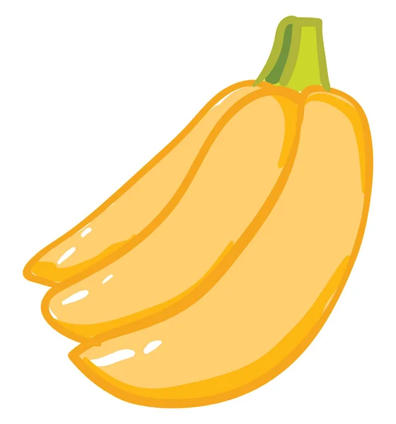 Bos van banaan vector of kleur illustratie — Stockvector