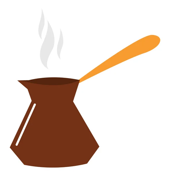 Czajnik do kawy wektor lub kolor ilustracji — Wektor stockowy