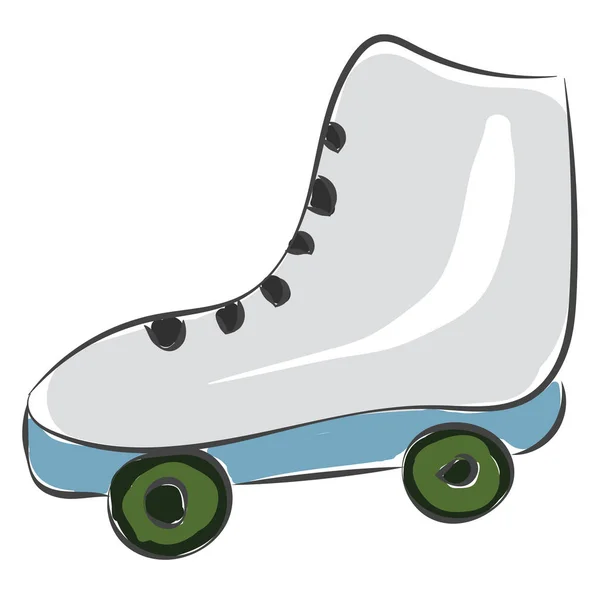 Un spectacle de patinage avec vecteur de rouleau ou illustration couleur — Image vectorielle