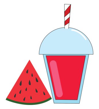 Kapaklı tek kullanımlık plastik kırmızı parti fincan karpuz suyu 