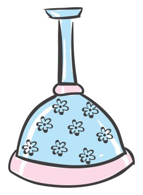 Çiçek avize , vektör veya renk illüstrasyon