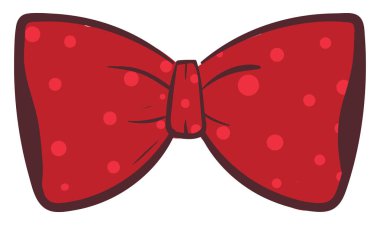 Kırmızı yay, vektör veya renk çiziminin küçük resmi