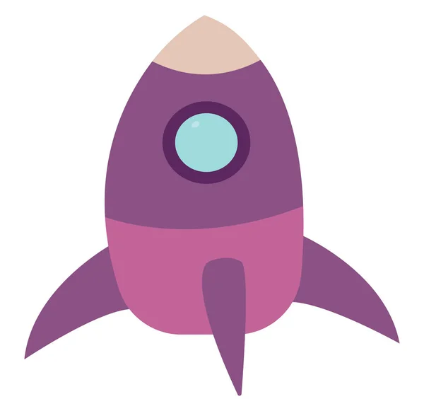 Clipart van de raket/raket/projectiel, vector of kleur illust — Stockvector
