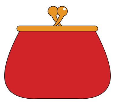 Çanta 2, vektör veya renk çizimi. 