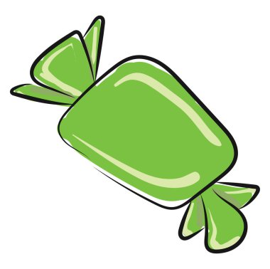 Şeker, vektör veya renk illüstrasyon u.