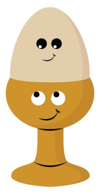 Yumurta, vektör veya renk çizimi görüntüsü.