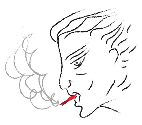 Lineart palacza w czerni i bieli, wektor lub kolor Illustra — Wektor stockowy