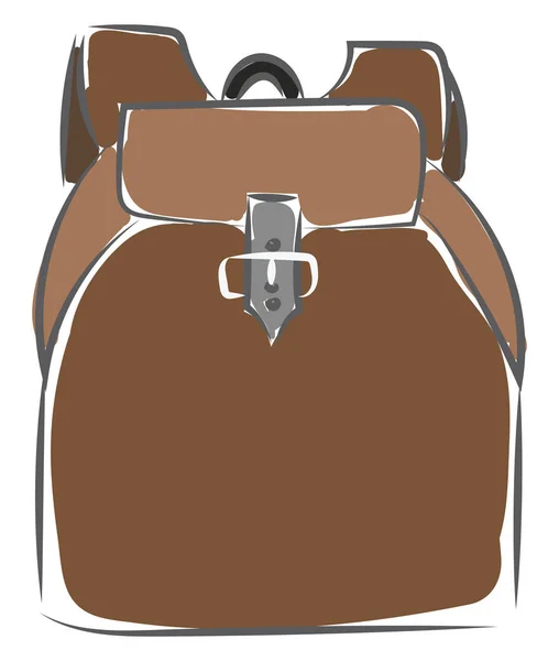 Mochila 99, vector o ilustración en color . — Vector de stock