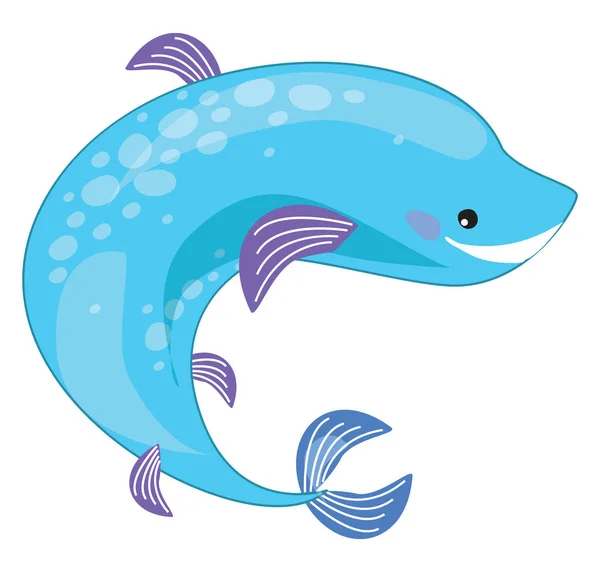 Fish nice, vector or color illustration. — Stock Vector