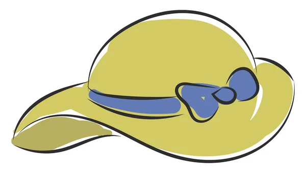 Sombrero para el mar, vector o ilustración en color . — Vector de stock