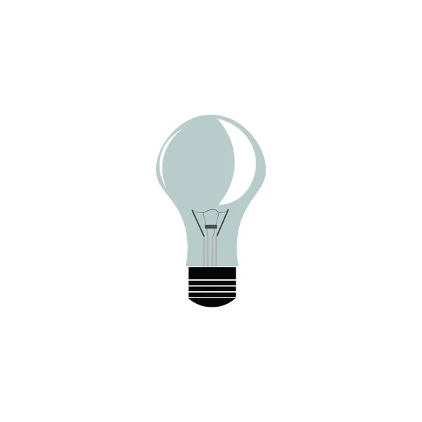Light bulb, vector or color illustration. — Stock Vector