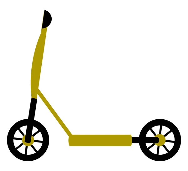 Scooter, vettoriale o illustrazione a colori . — Vettoriale Stock