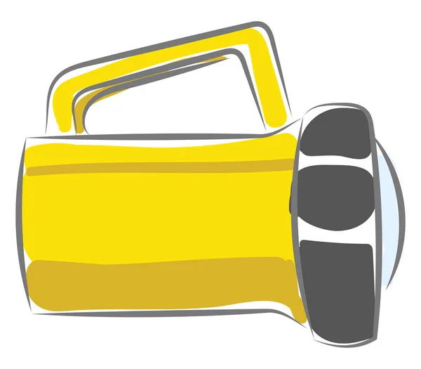 Clipart de uma luz mancha de cor amarela, vetor ou cor illustra — Vetor de Stock