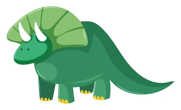 Image of cute dinosaur - dinosaur, vector or color illustration. — Stock Vector