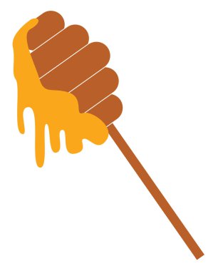 Bal, vektör veya renk illüstrasyonu.