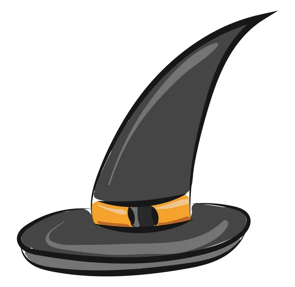 Sombrero de Halloween, vector o ilustración en color . — Archivo Imágenes Vectoriales