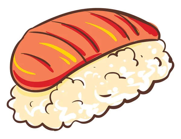 Sushi, vector or color illustration. — Stock Vector