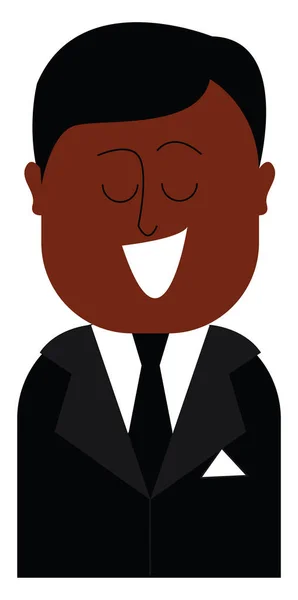 Traje, vector o ilustración en color . — Vector de stock