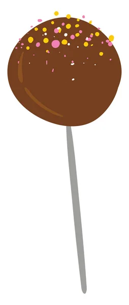 Lollipop, vector of kleur illustratie. — Stockvector