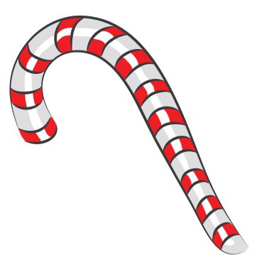 Bir şeker kamışı, vektör veya renk illüstrasyon.