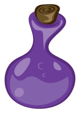 Zehir, vektör veya renk illüstrasyonbir konteyner.