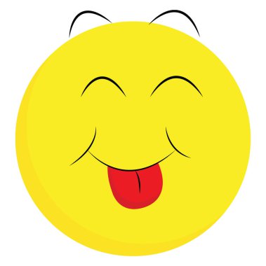 Sarı top, vektör veya renk çizimi.