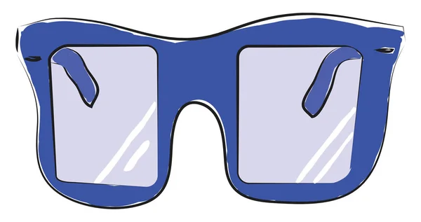 Optické brýle, vektorový nebo barevný obrázek. — Stockový vektor